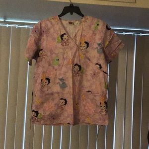 Betty Boop Scrub tops